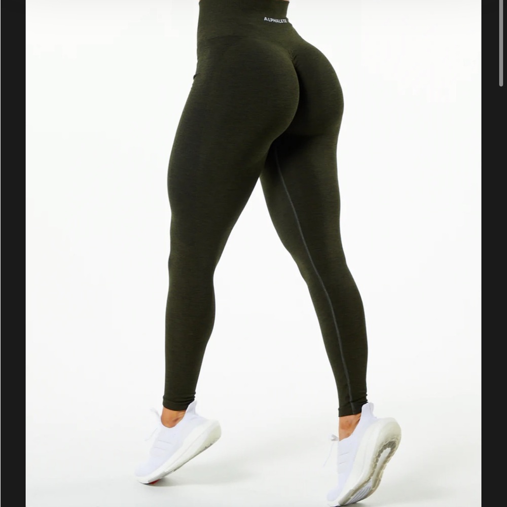 Alphalete Amplify Legging - Evergreen M